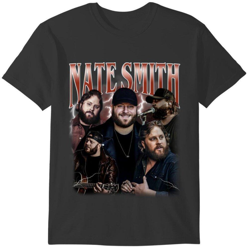 Nate Smith Retro 90S Country Music T Shirt Unisex Concert Fan Apparel 91